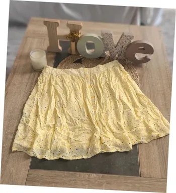 Jupe jaune