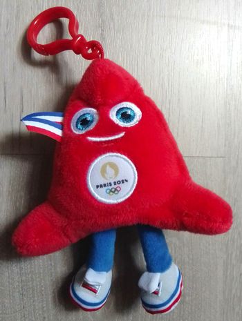 Porte clé peluche Mascotte Jeux Olympiques