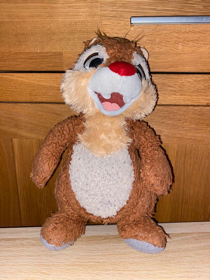 Peluche chip Dale tic tac Disney store Disneyland Paris écureuil - photo numéro 4