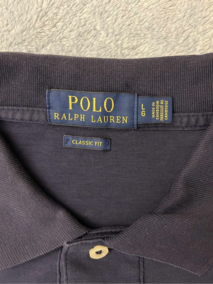 Polo Ralph Lauren bleu marine - photo numéro 3