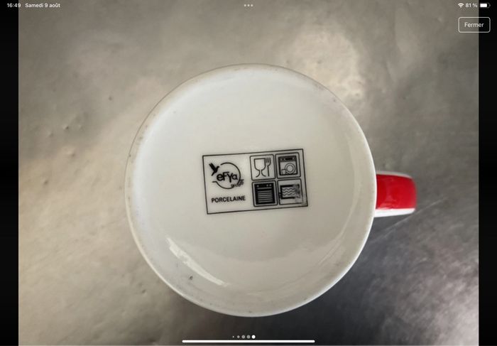 Mug au bistrot porcelaine efya - photo numéro 6