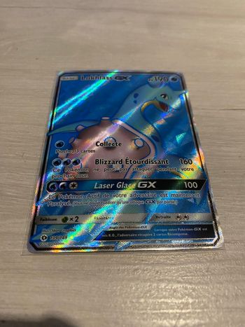 Carte Pokémon Lokhlass GX 139/149 Soleil et Lune