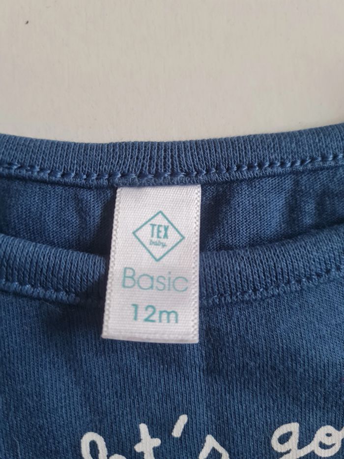 Tee shirt bleu marine - photo numéro 2