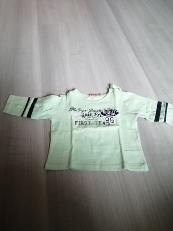 Tee shirts manches longues 12 mois