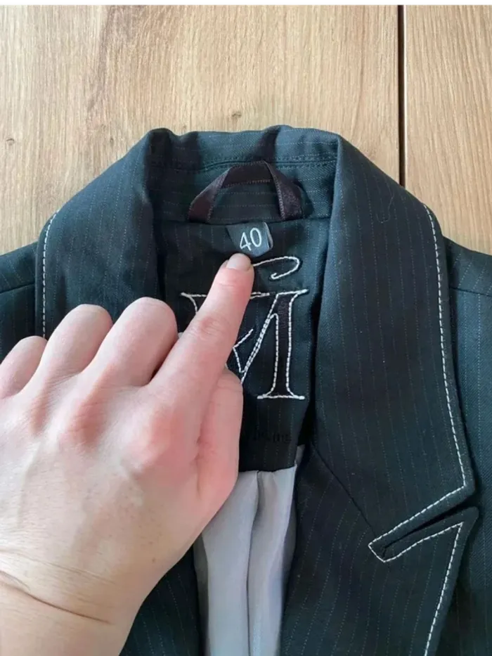 Veste  de concours Equithème – Taille  40  –  Très  bon état - photo numéro 4