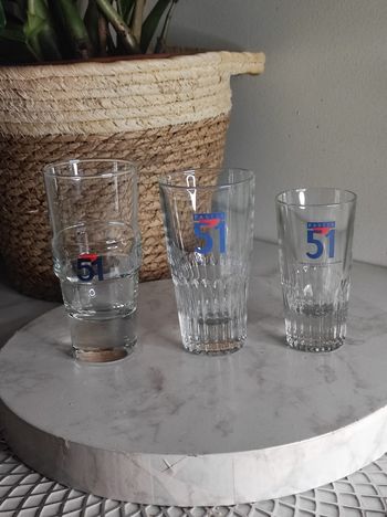 Verres à apéritif pastis 51