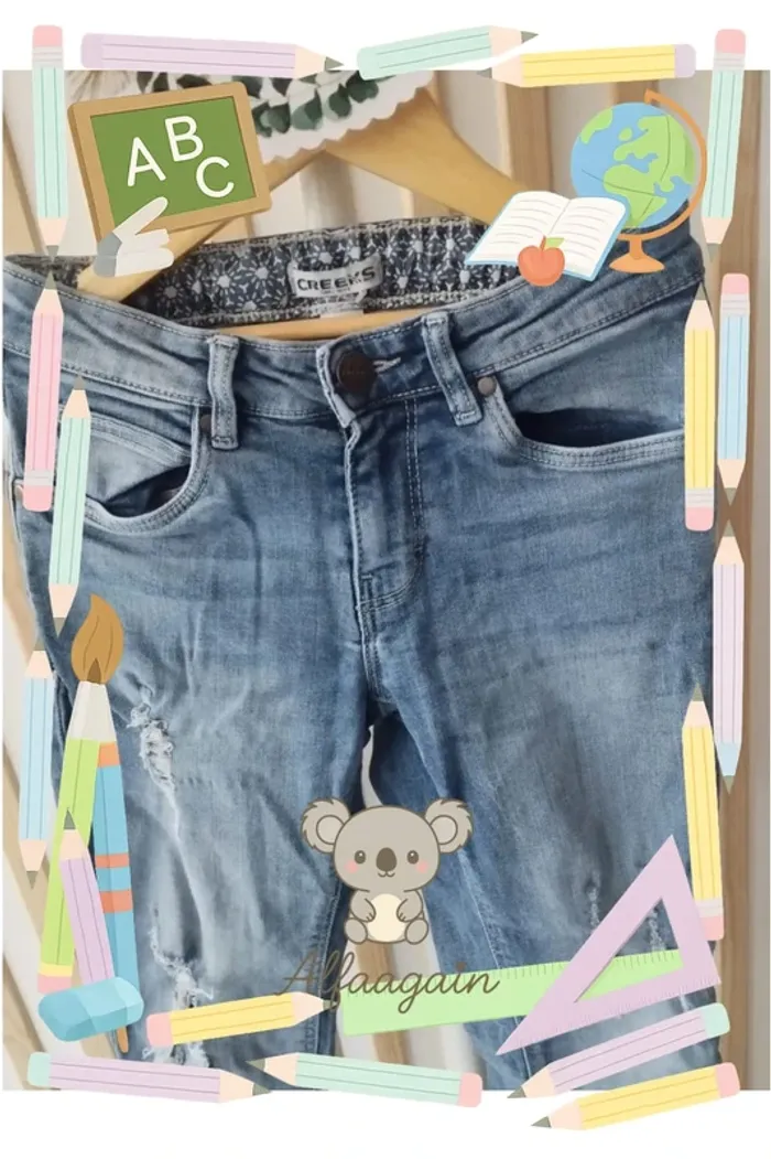 Jean creeks destroy/troué 10ans - photo numéro 2