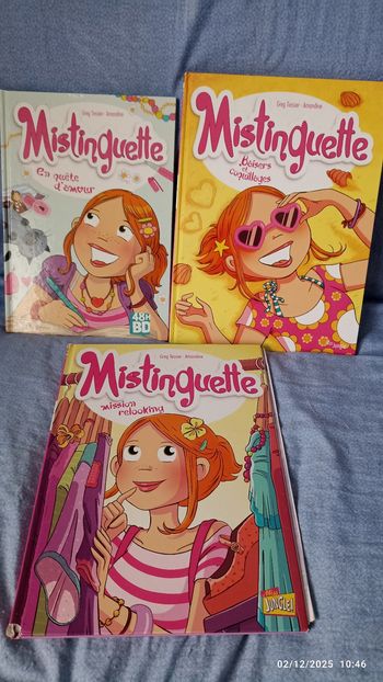 BD mistinguette à l'unité ou en lot