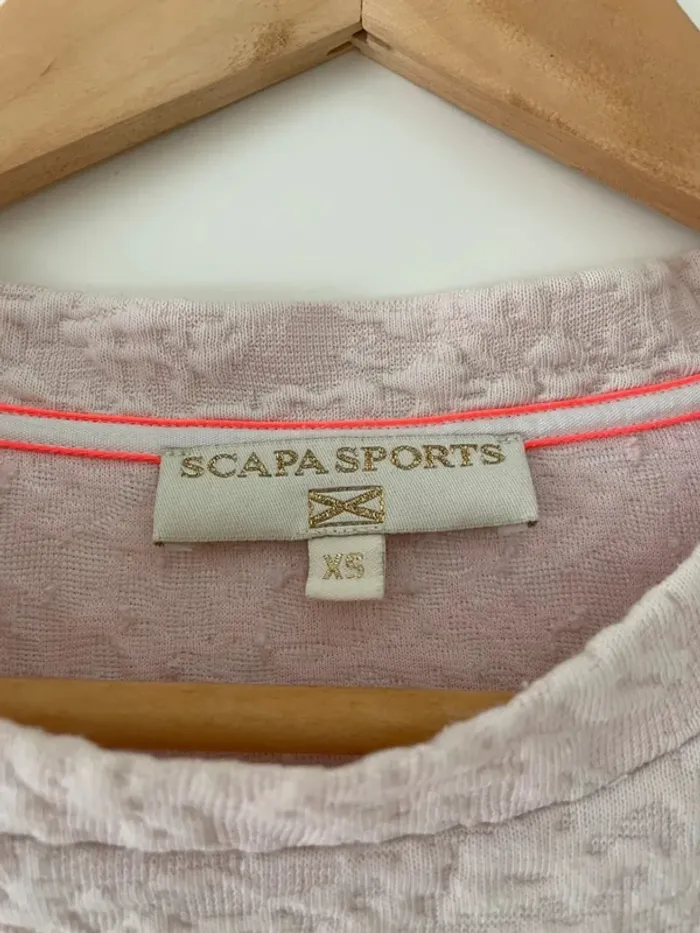 Sweat shirt scapa sports rose clair XS - photo numéro 3