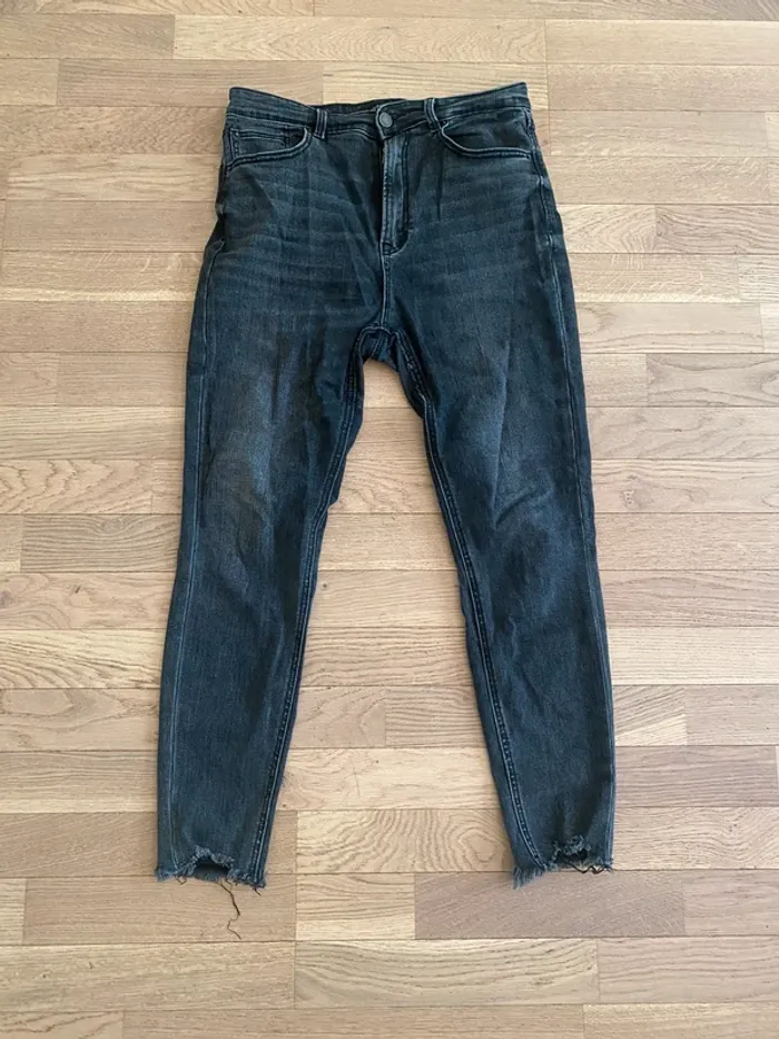 Jeans stradivarius taille haute