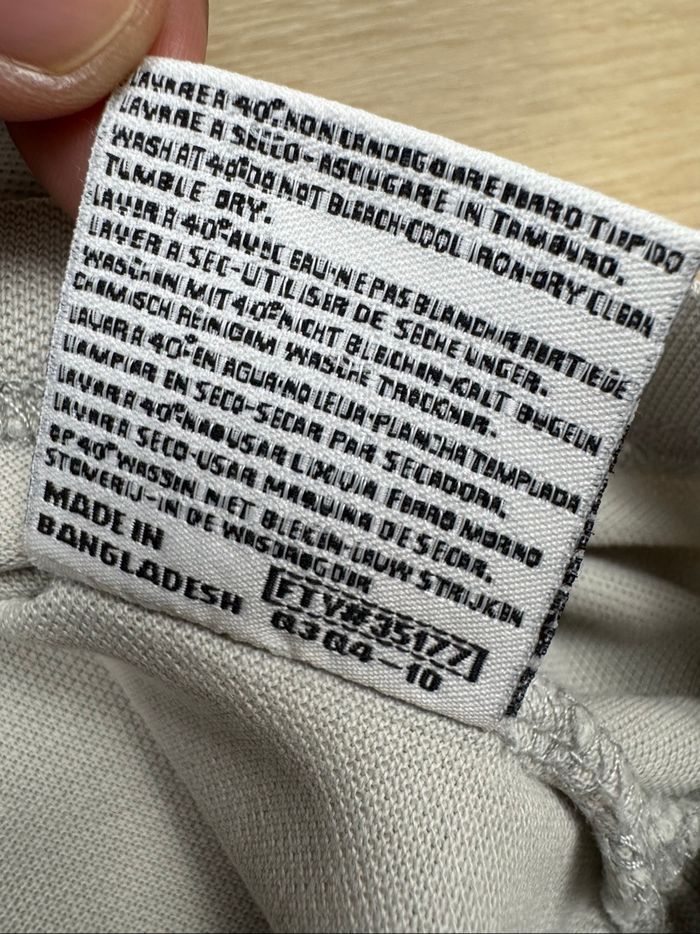 Polo kappa vintage beige XL logo brodé - photo numéro 6