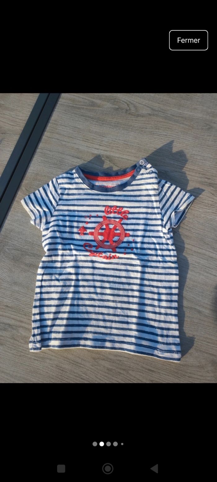 Lot 7 T-shirts 24 mois - photo numéro 2