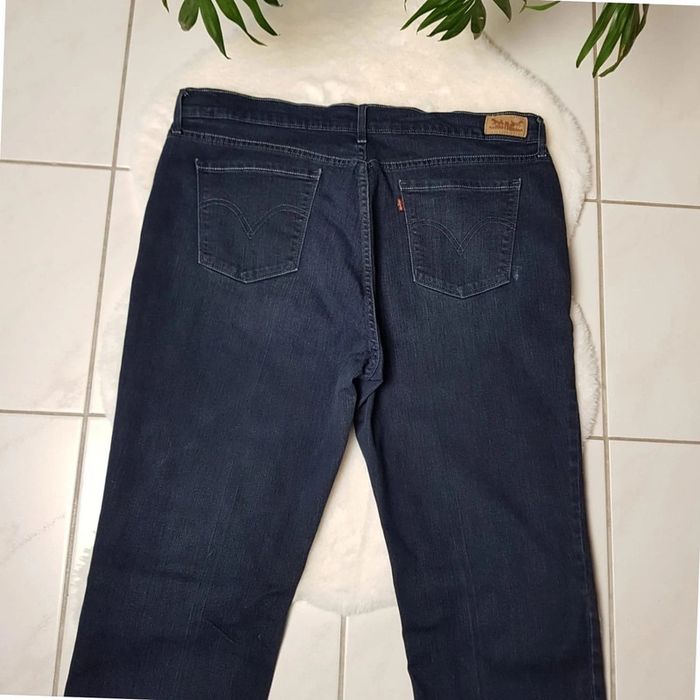 Jean Levi's 505 Straight Leg W34 L32 Bleu Marine - photo numéro 6