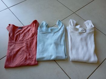 Lot de 3 débardeurs femme
