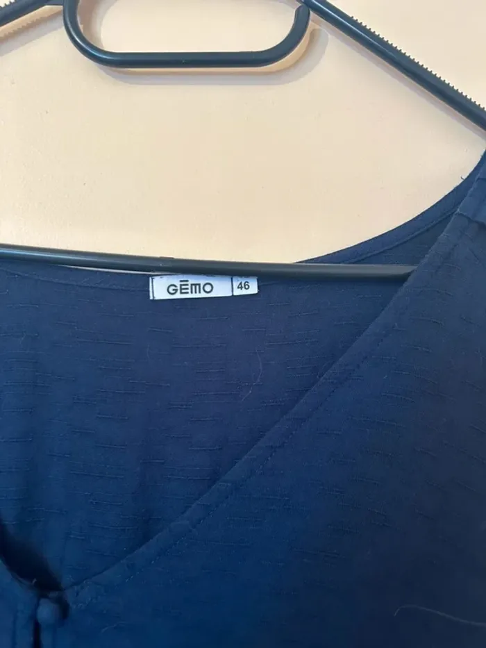 Blouse femme bleu - photo numéro 2