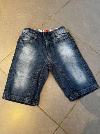 Short / Bermuda en jean avec 2 poches devant & derrière - Hugo Boss - Comfort - Bleu - 8 ans