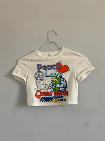T shirt manches courtes à motifs