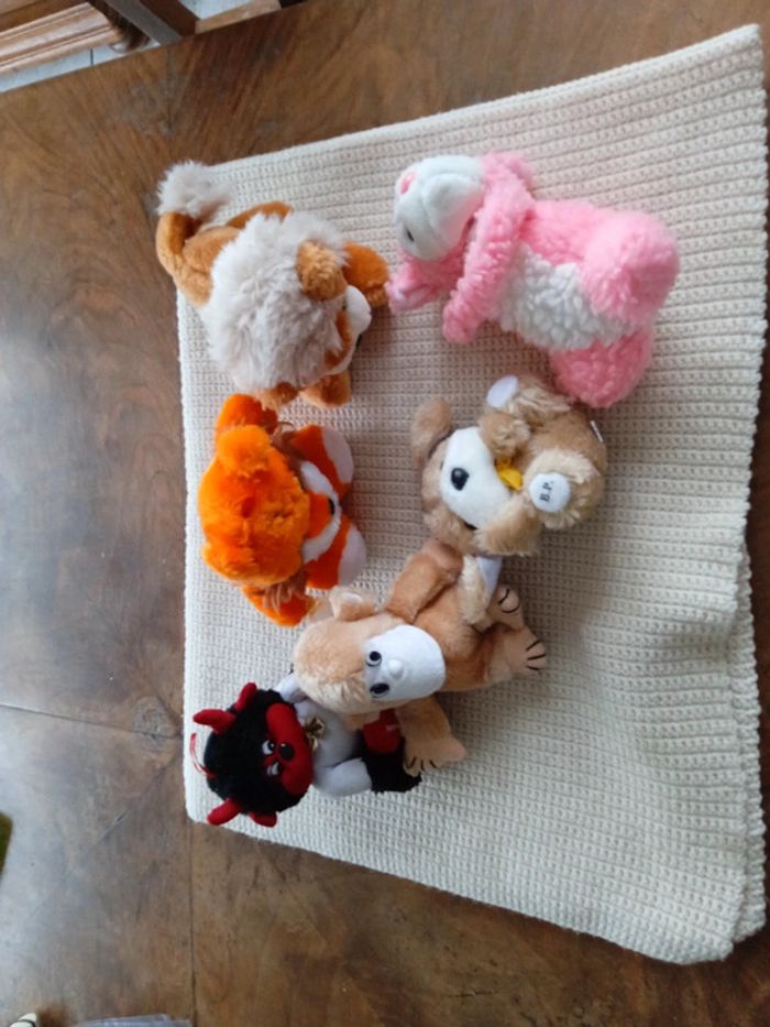 Lot de 6 peluches - photo numéro 2