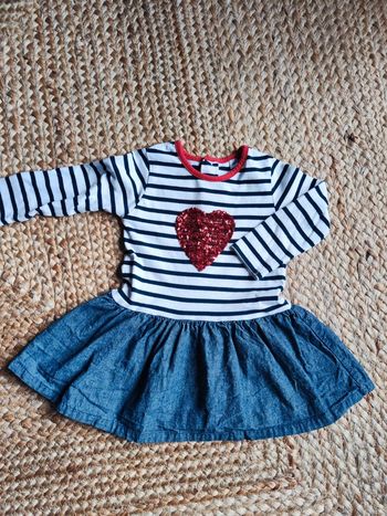 Robe ML fille 12 mois