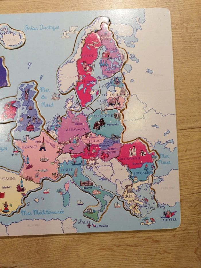 Puzzle bois Union Européenne - photo numéro 3