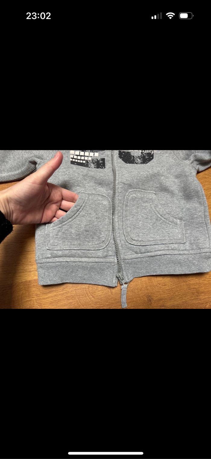Veste/ gilet zipper chaud garçon orchestra 5 ans - photo numéro 6