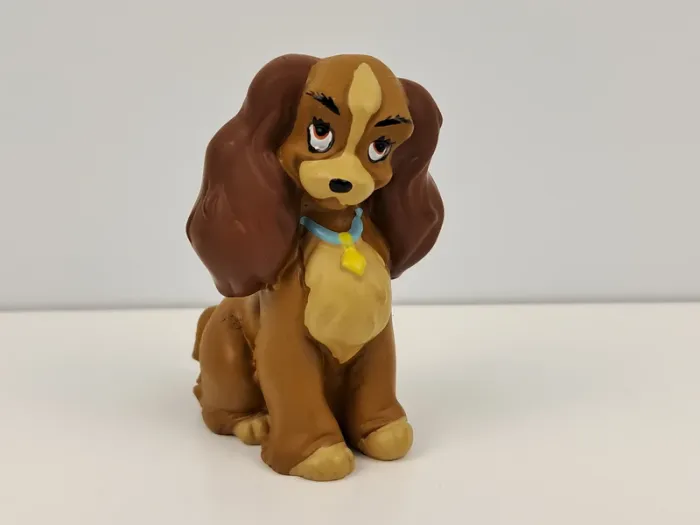 Figurine Lady de La Belle et le Clochard de Walt Disney