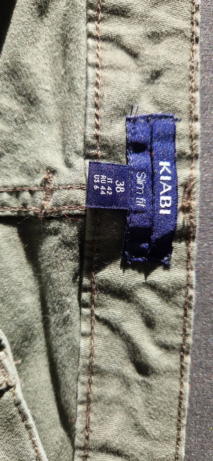 Pantalon kiabi kaki TBE Taille 38 - photo numéro 4