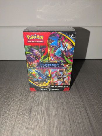 Pokémon bundle me02 mega evolution flammes fantasmagoriques scellé 