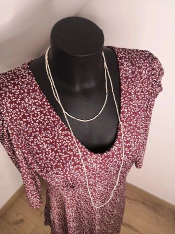 Long collier petites perles