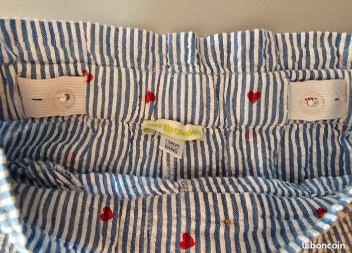 pantalon léger pantacourt  Verbaudet, taille 9 ans (134 cm) - photo numéro 4