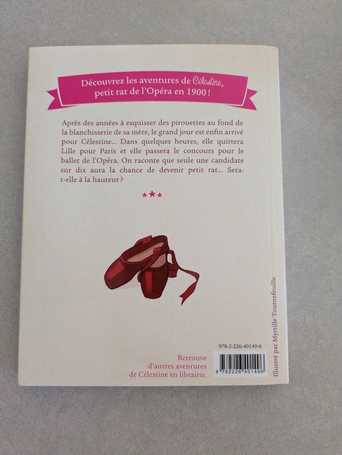 Livre Célestine Petit rat de l'opéra Tome 1 - photo numéro 2
