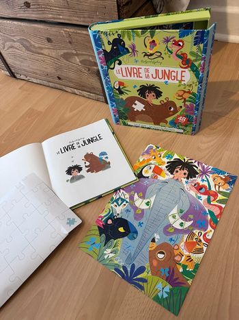 Coffret livre de la jungle