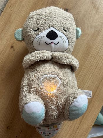 Peluche veilleuse bébé musicale et lumineuse 