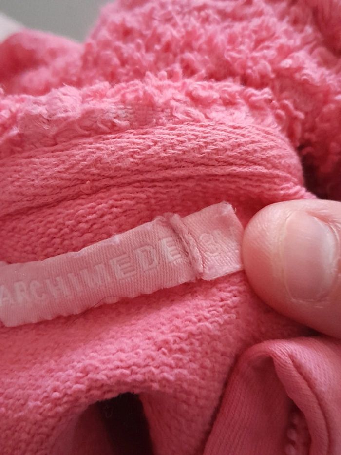 Gilet rose à capuche 3m - photo numéro 2