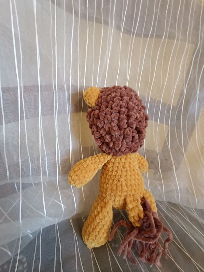 Lion amigurumi peluche - photo numéro 9