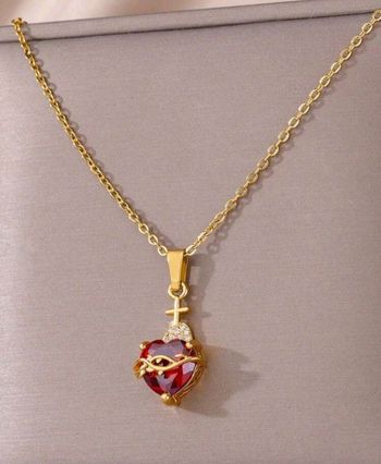 Collier sacré coeur jessu
