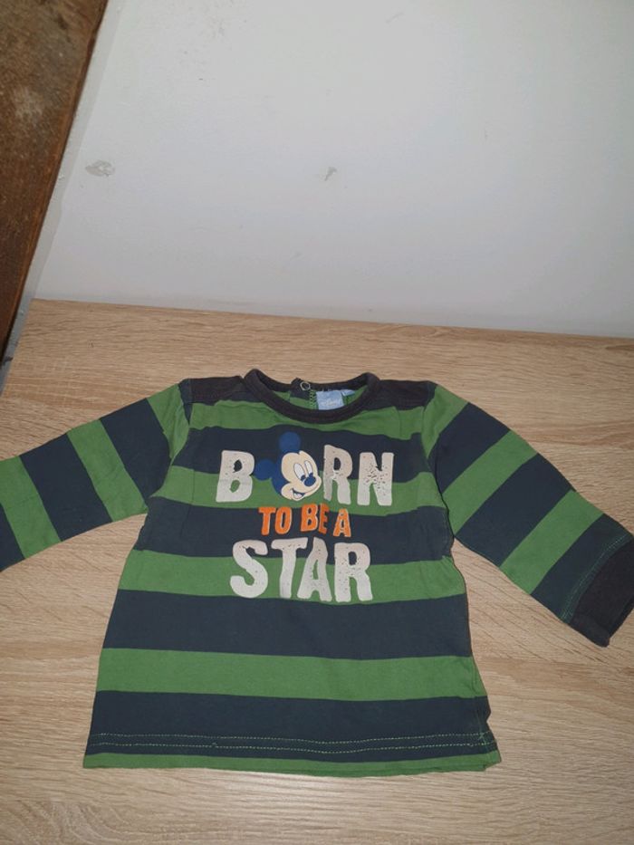 Tee-shirt Disney longues manches