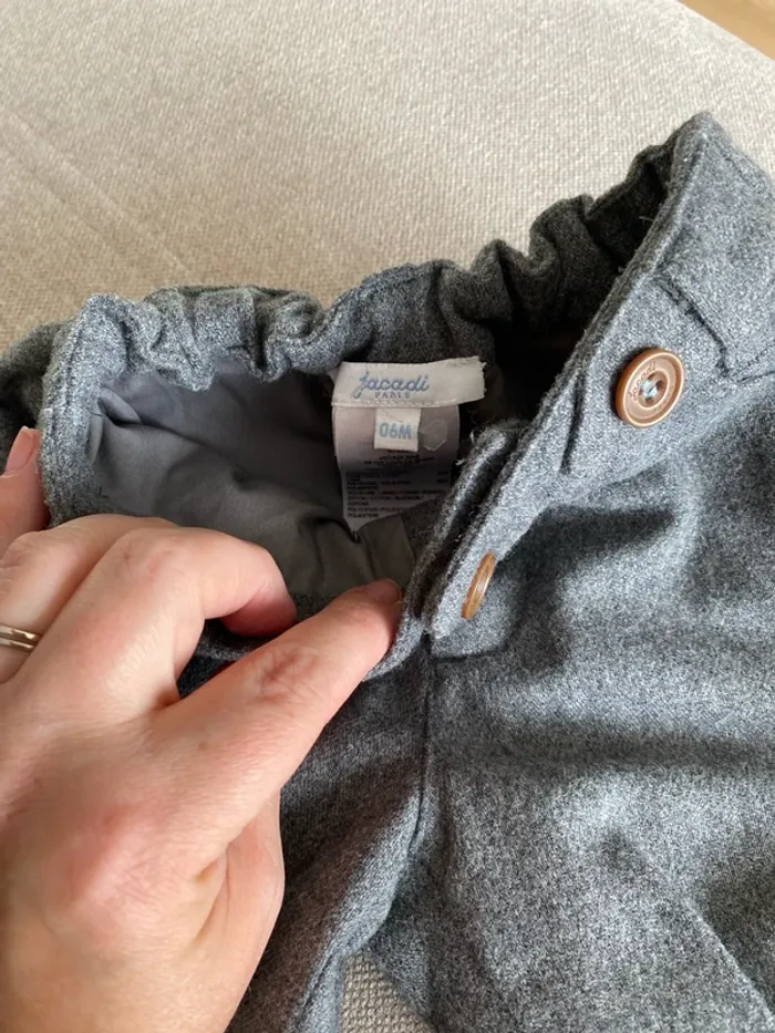 Pantalon laine garçon neuf jacadi - photo numéro 2