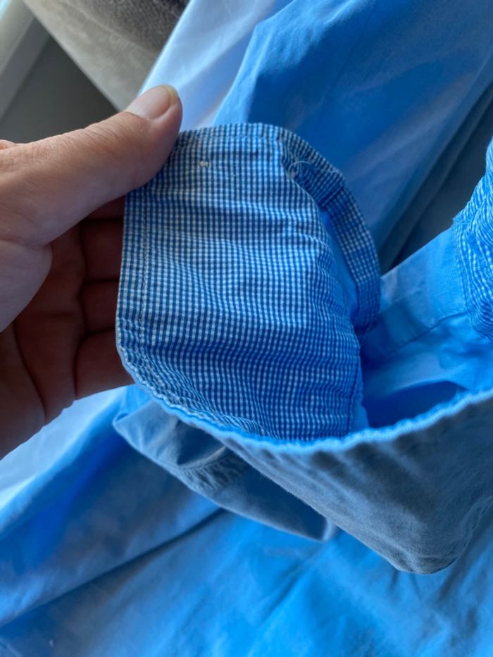 Chemise bleu ciel tex XL - photo numéro 4