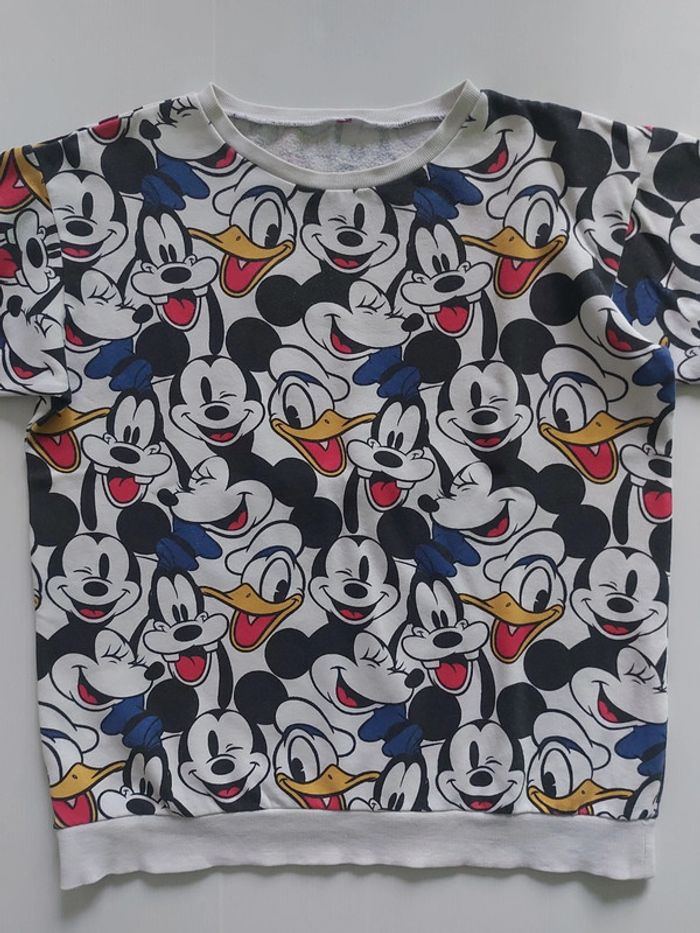 Sweat Mickey/Donald/Dingo taille L - photo numéro 2