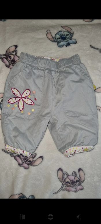 Pantalon doublé 6 mois en très bon état