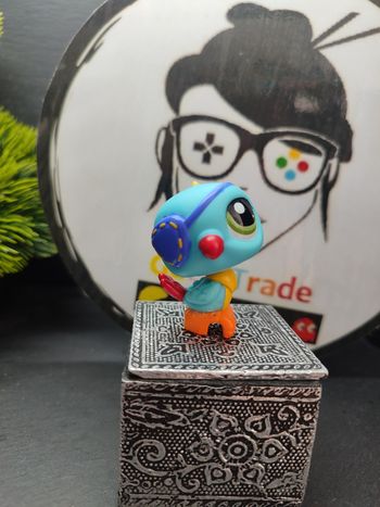 Lps01354 My Littlest Petshop Pet Shop LPS Oiseau Bird Parrot Perroquet 1949