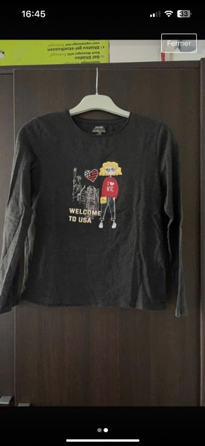 T-shirt manche longue