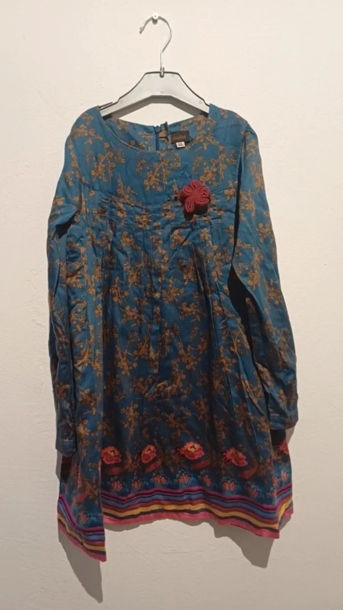 Robe marèse bleu 8 ans