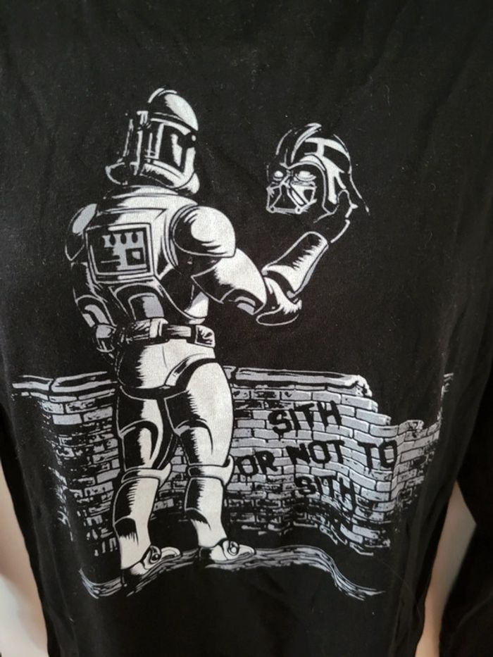 Tee shirt humoristique Star Wars Lucas films Storm Troopers Dark Vador Shakespeare taille S Cotton - photo numéro 2