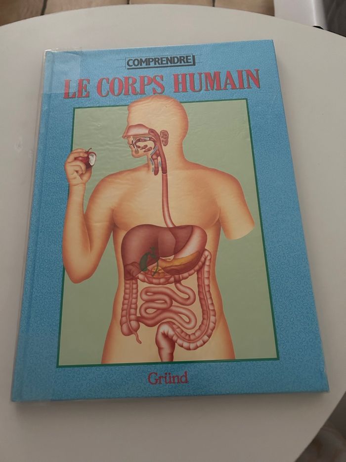 Livre apprendre le corps humain