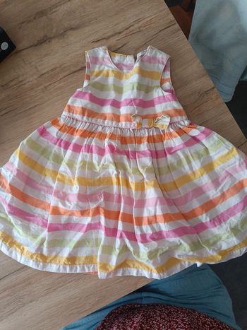 Robe multicolore