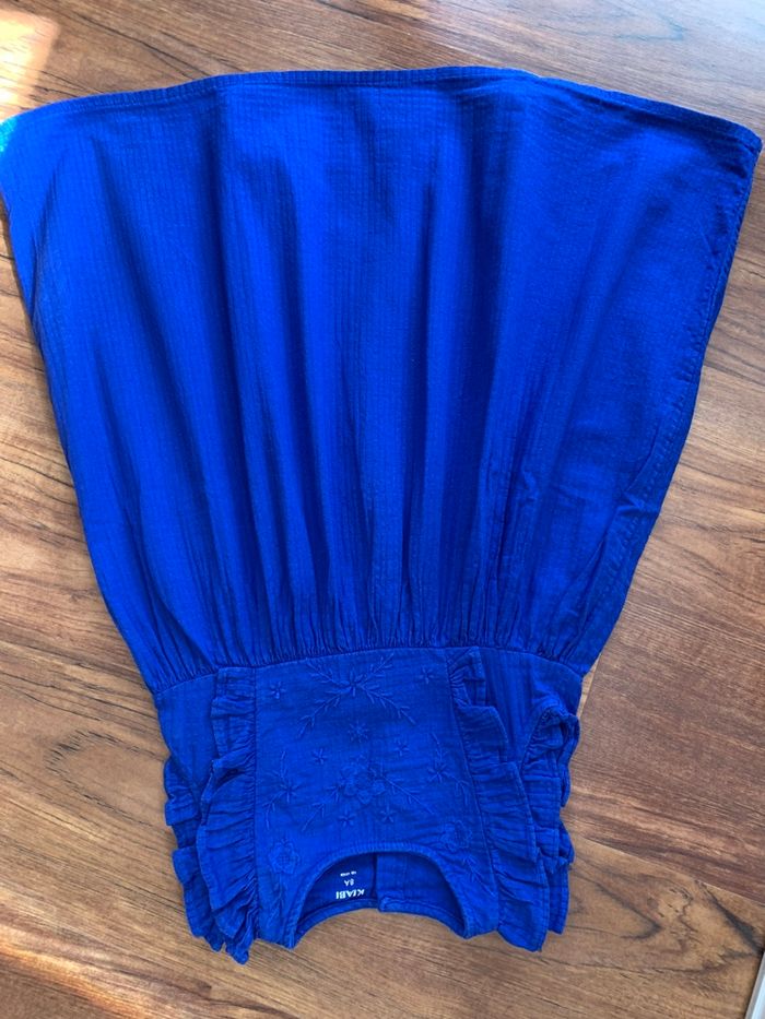 Robe bleue indigo 8 ans. - photo numéro 5