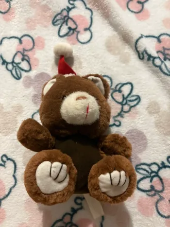 Ours en peluche de Noël