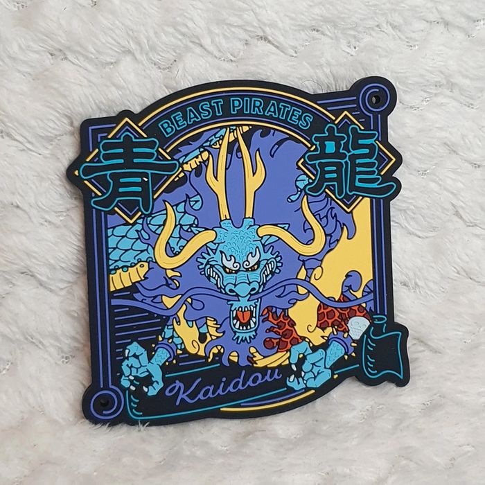Japao Bandai Ichiban Kuji One Piece Wano Arc Rubber Coaster 2